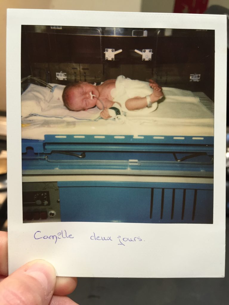 赤ちゃん　誕生2日目